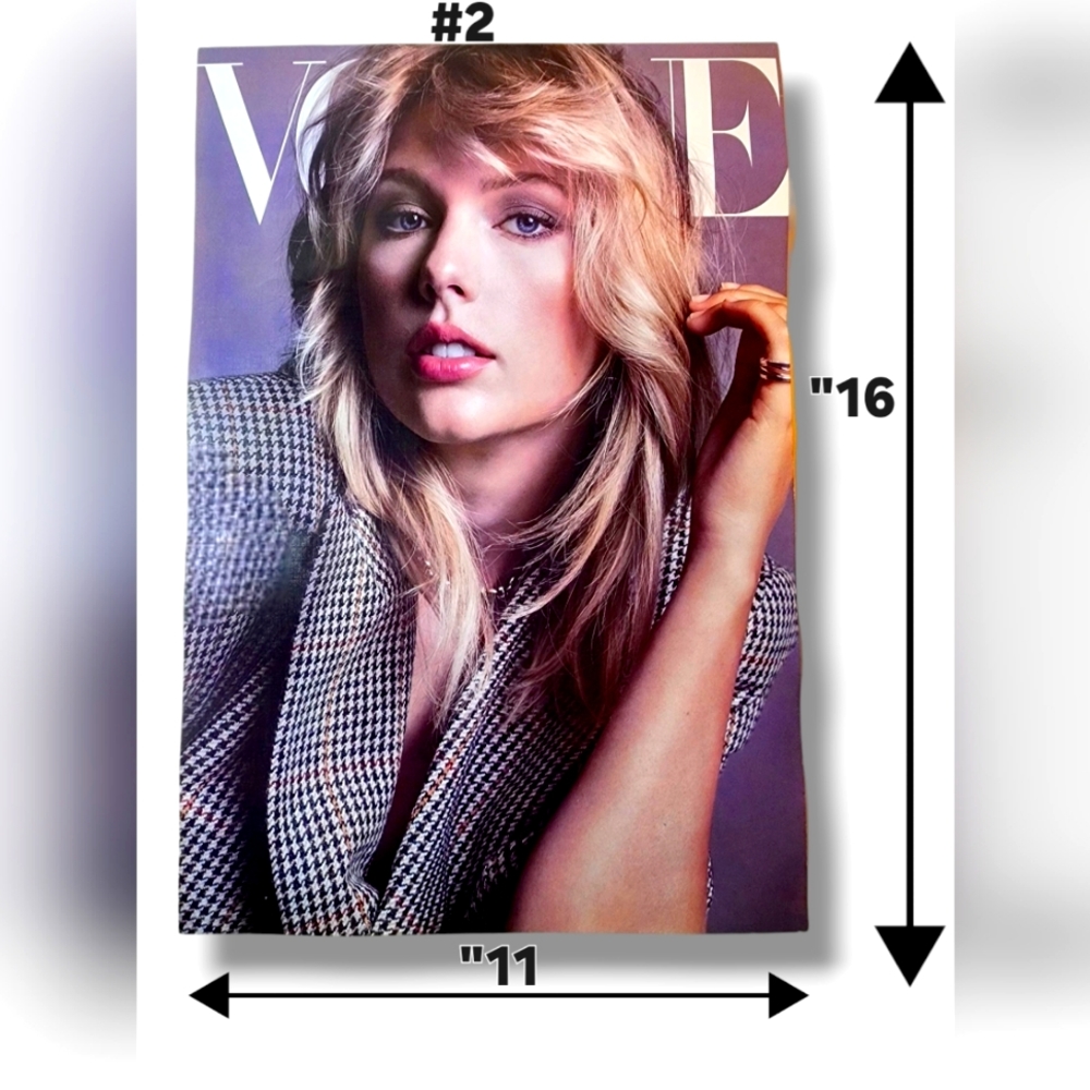 Tylor Swift Cover Of Vogue Magazine 11x16 Poster
